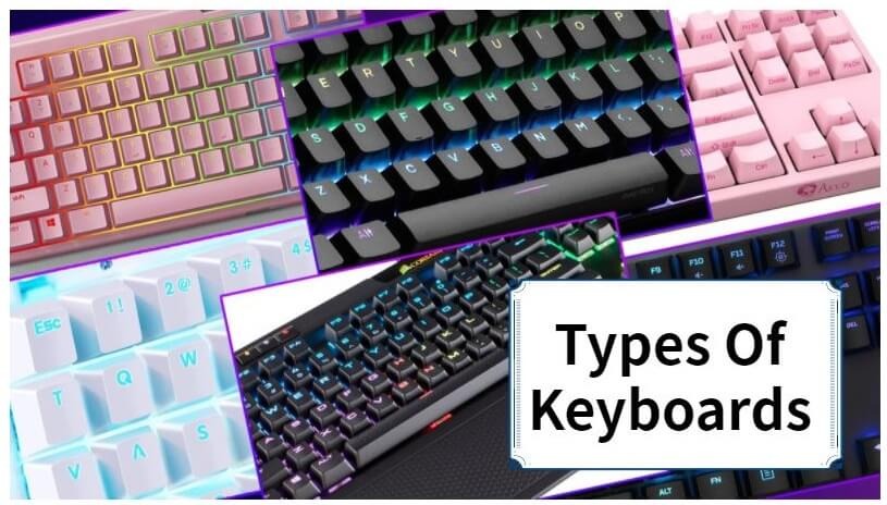 Different Types of Keyboards and Their Key Counts: