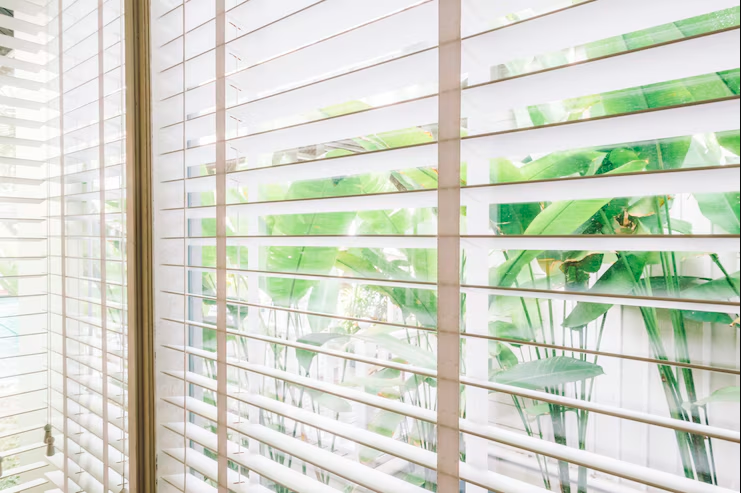 Louvre Windows Installed in a Home